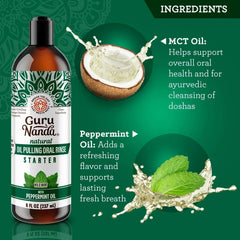 COCONUT + MINT PULLING OIL- 8 OZ. (30/Case)