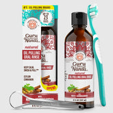 Cinnamon & Coconut Oil Pulling with Neem & Ashwagandha