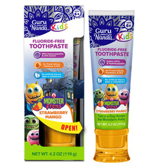 4.2 oz Kids Toothpaste with Xylitol & Hydroxyapatite, Strawberry Mango (12/Case)