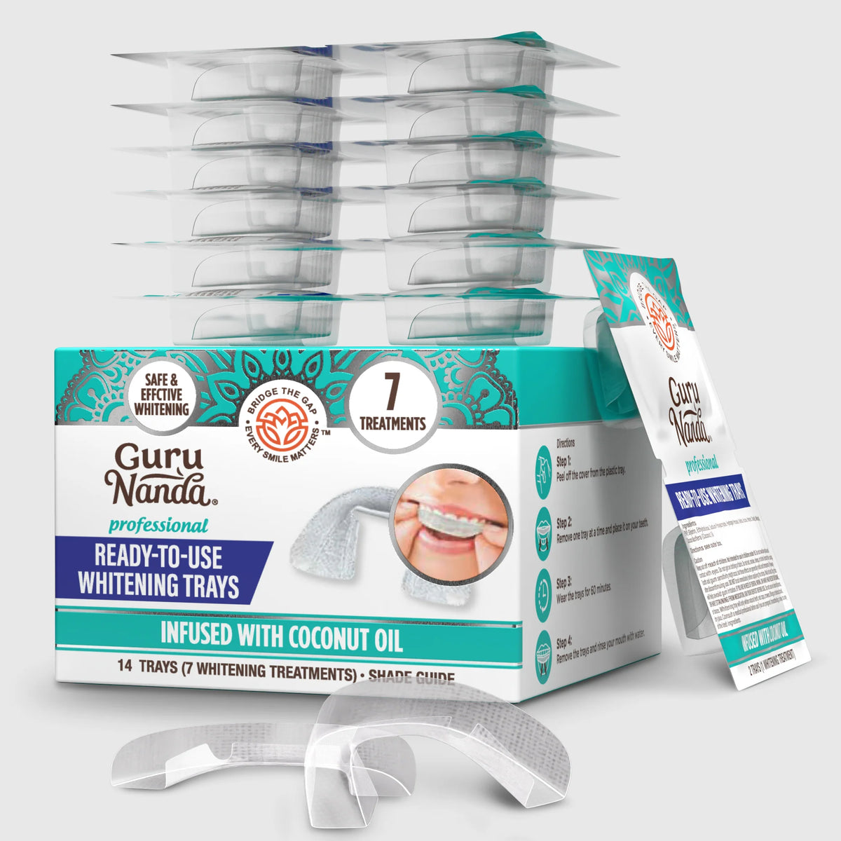 Professional Whitening Trays – 7 Treatments